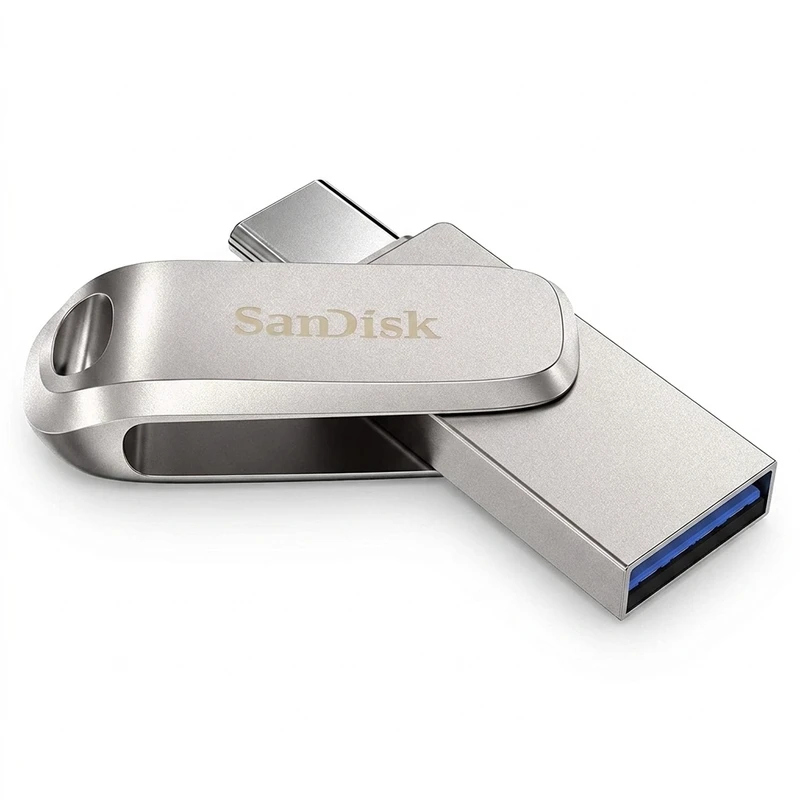 فلش سن دیسک Ultra Dual Drive Luxe USB 3 ظرفیت 128 گیگابایت - تصویر 6