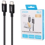 کابل شارژ 100 وات 1 متری USB-C به USB-C انکر مدل A8756