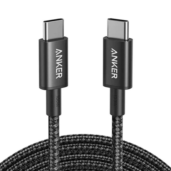 کابل شارژ 100 وات 1 متری USB-C به USB-C انکر مدل A8756 - تصویر 2