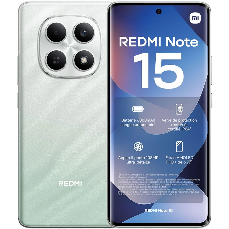 گوشی موبایل شیائومی مدل Redmi Note 15 4G دو سیم کارت ظرفیت 256 گیگابایت و رم 8 گیگابایت - تصویر 3