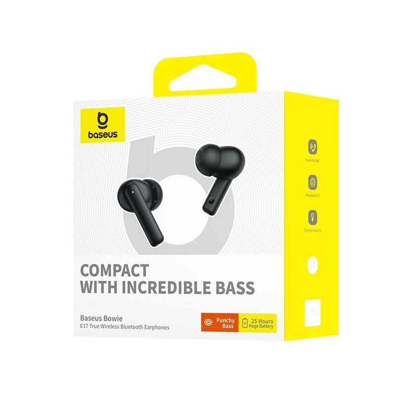 ایرفون بی سیم Baseus مدل Compact Bowie E17