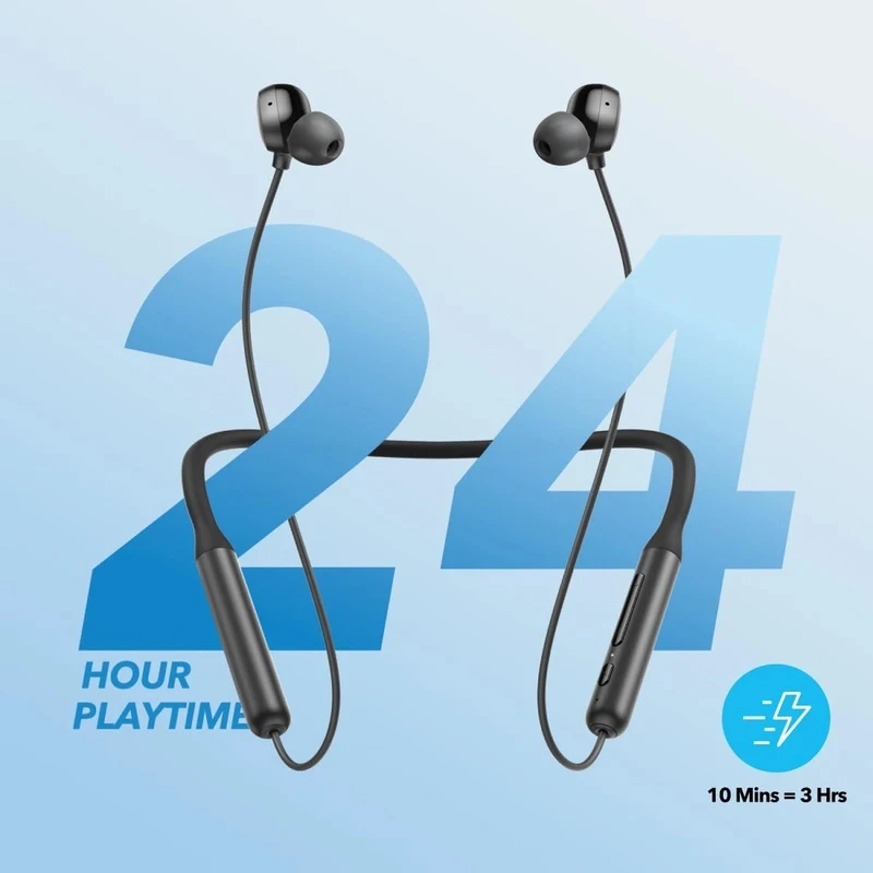 هدفون بلوتوثی گردنی انکر مدل SoundCore Life U2i - تصویر 2