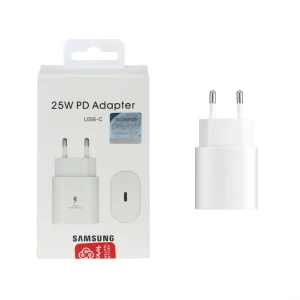 شارژر اورجینال سامسونگ مدل EP-TA800 توان 25 وات دو پین
