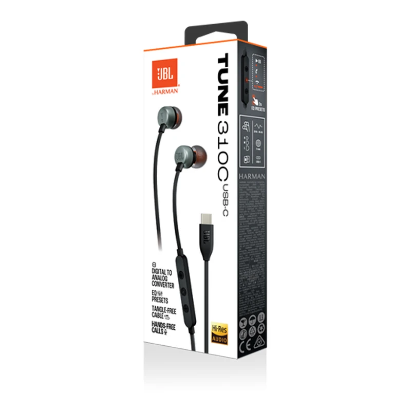 هندزفری با سیم جی بی ال مدل JBL Tune 310C - تصویر 6