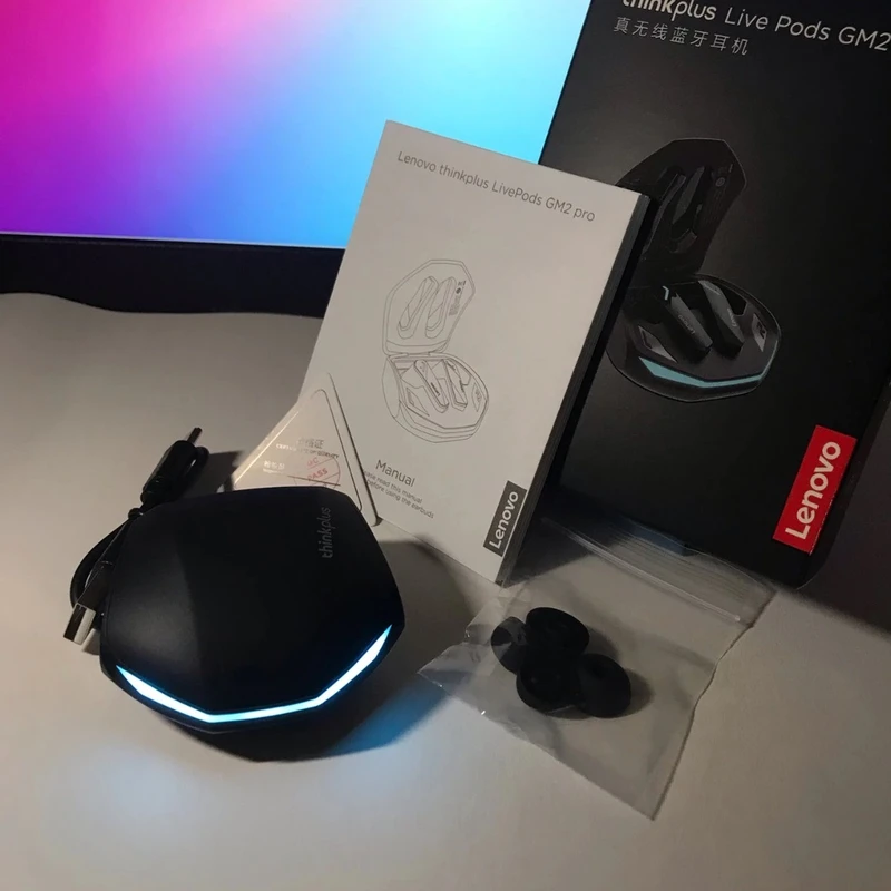 هدفون بی سیم لنوو مدل LENOVO LivePods GM2 Pro - تصویر 2