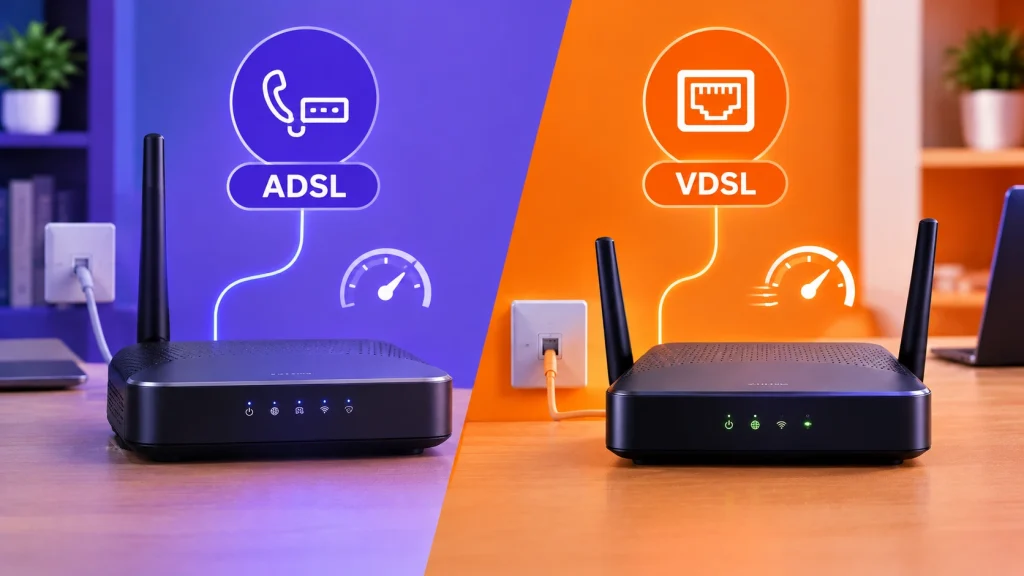 مودم ADSL یا VDSL؟