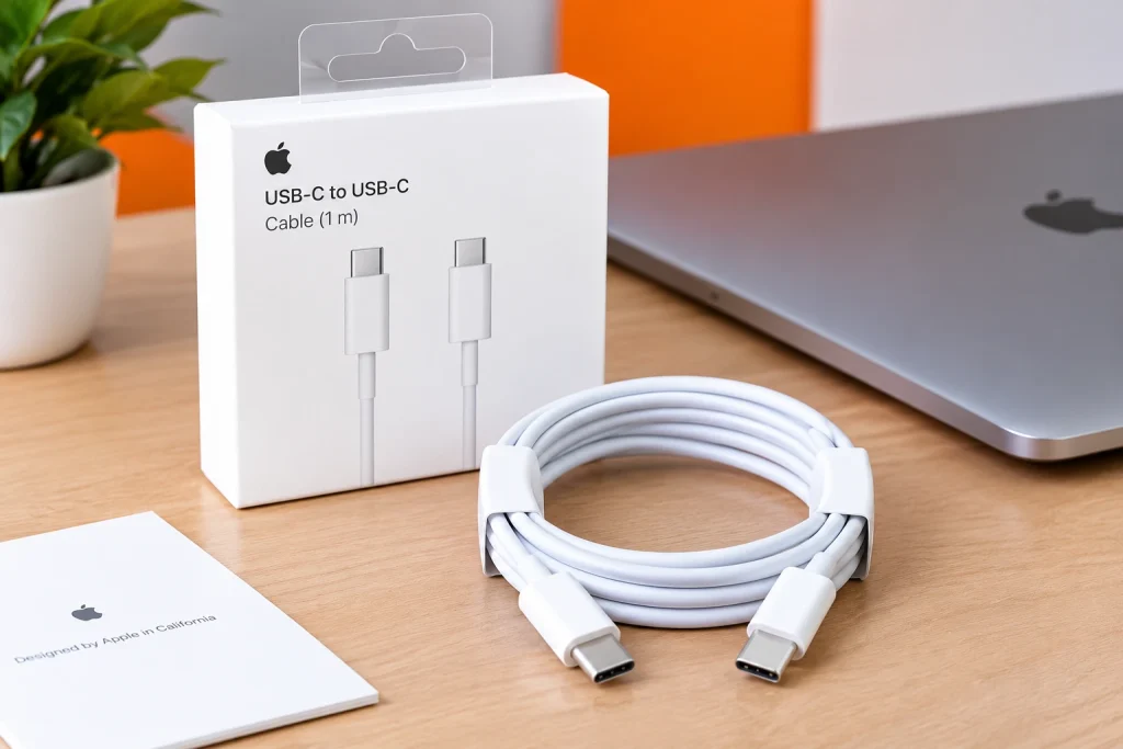 کابل تایپ سی اپل مدل 60W-C طول 1 متر اصل